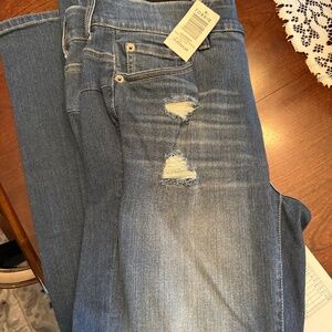 NWT. Torrid Bombshell straight leg jeans size 10